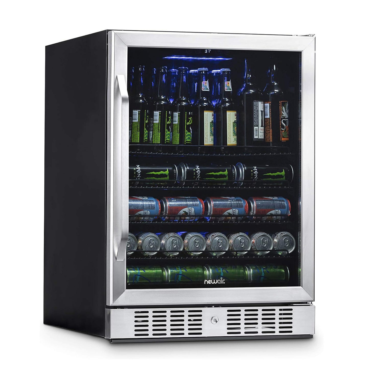 Newair 24" Mini Fridge, Holds 177 Cans