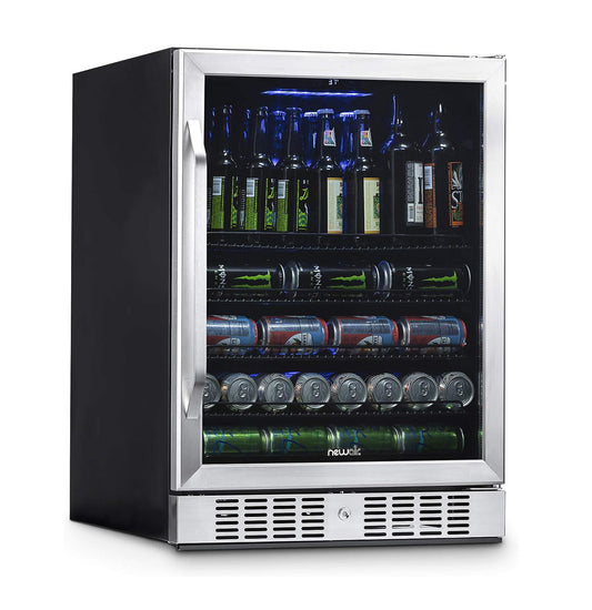 Newair 24" Mini Fridge, Holds 177 Cans