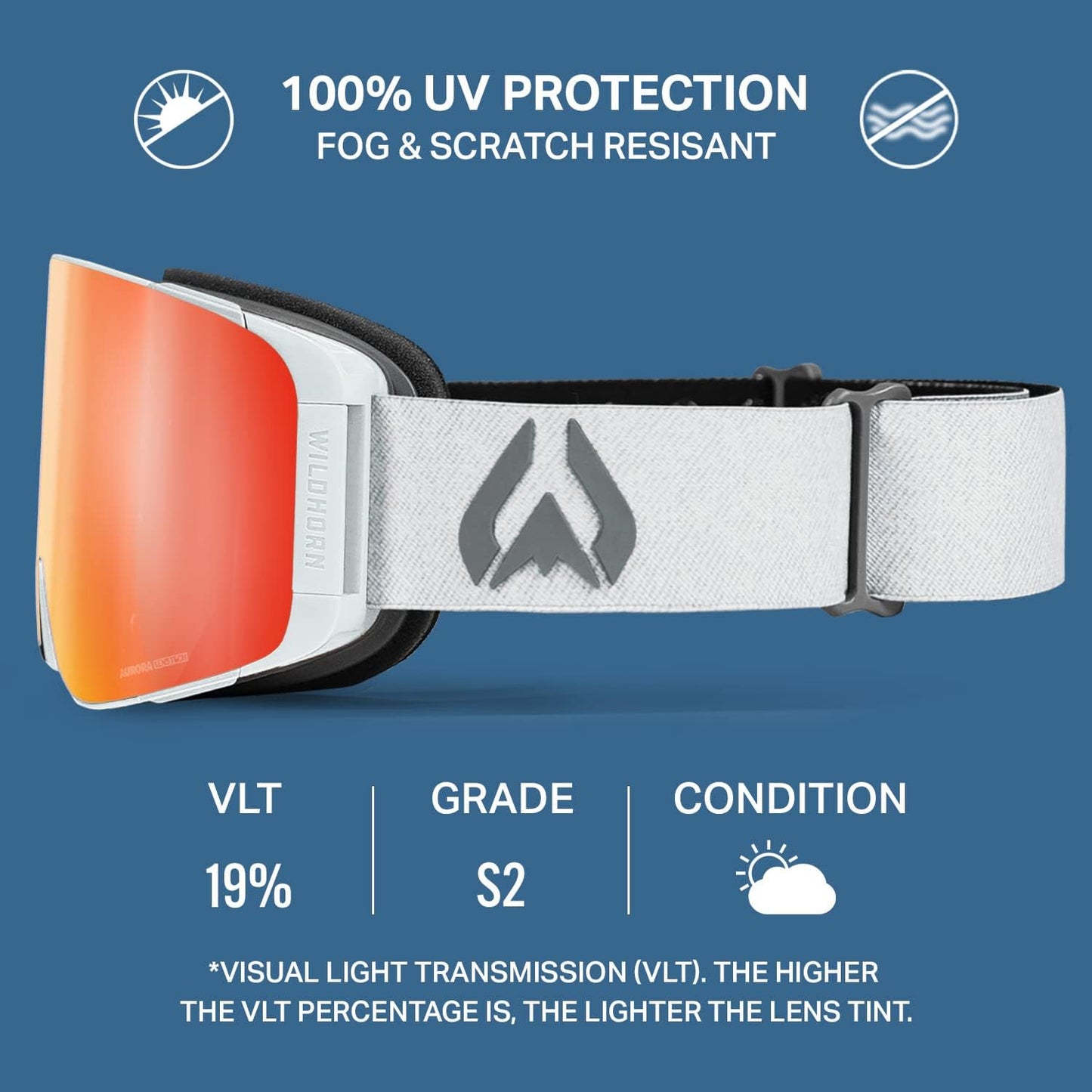 Wildhorn Pipeline Ski Goggle