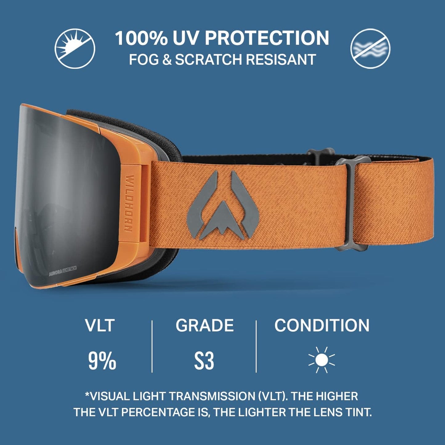Wildhorn Pipeline Ski Goggle