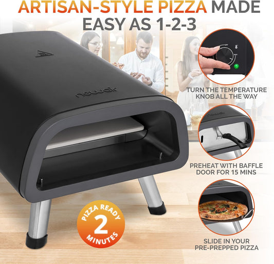 Newair Portable Countertop Electric Pizza Oven