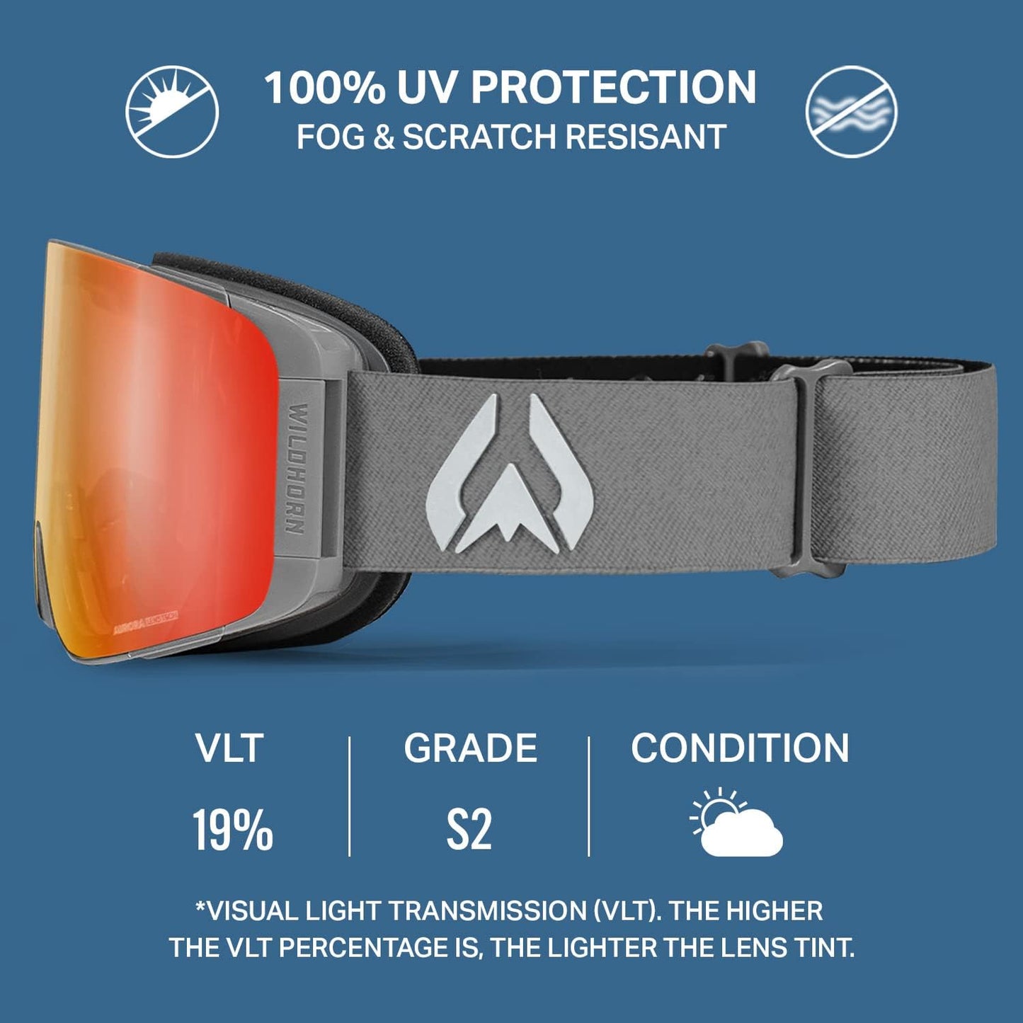 Wildhorn Pipeline Ski Goggle