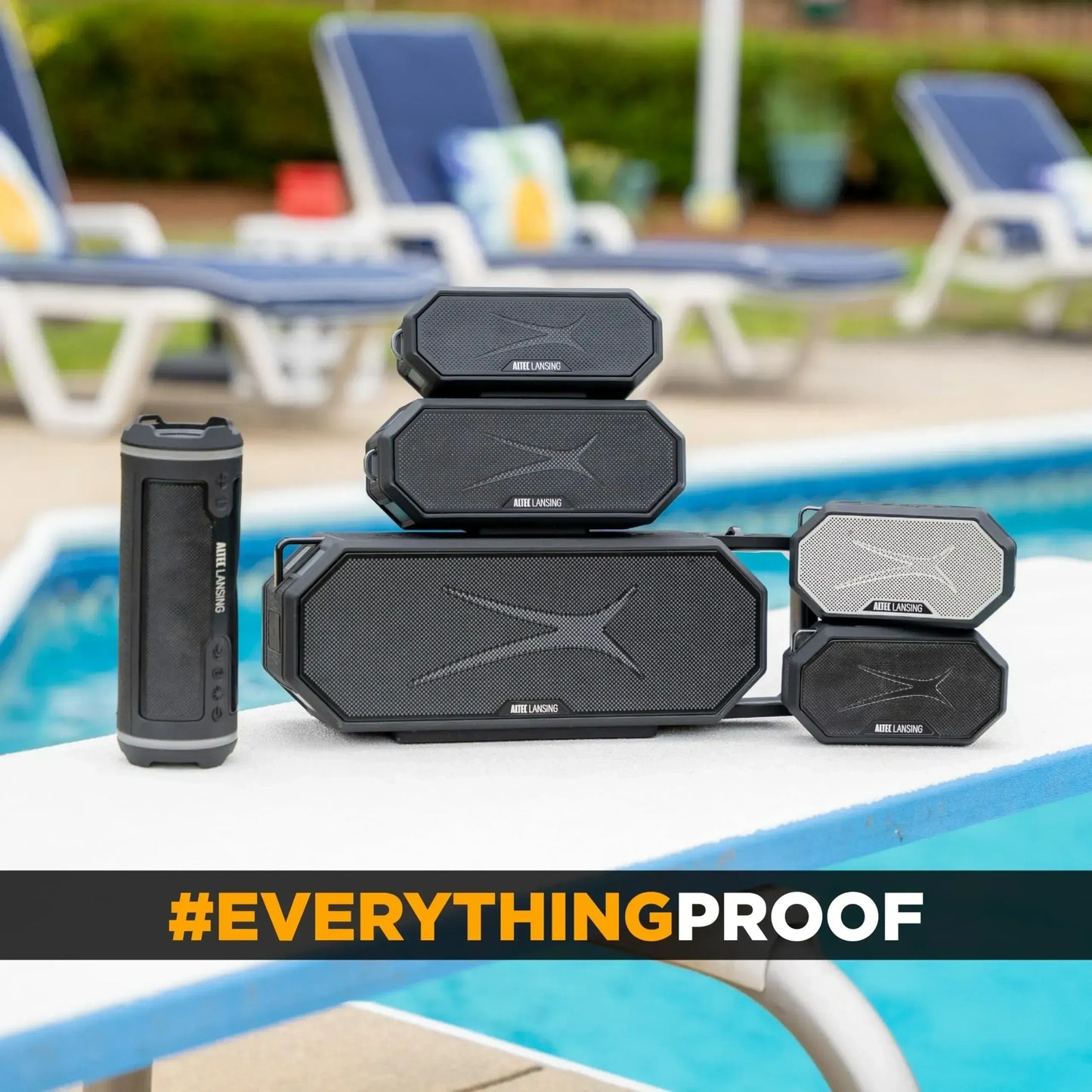 Altec Lansing HydraMini 2.0 Bluetooth Speaker (NEW)