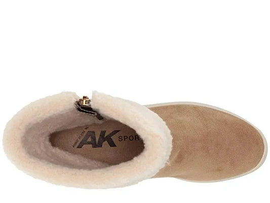 Women S Cushioned Water Resistant Round Toe Wedge Rain Boots Size 10 M (NEW)