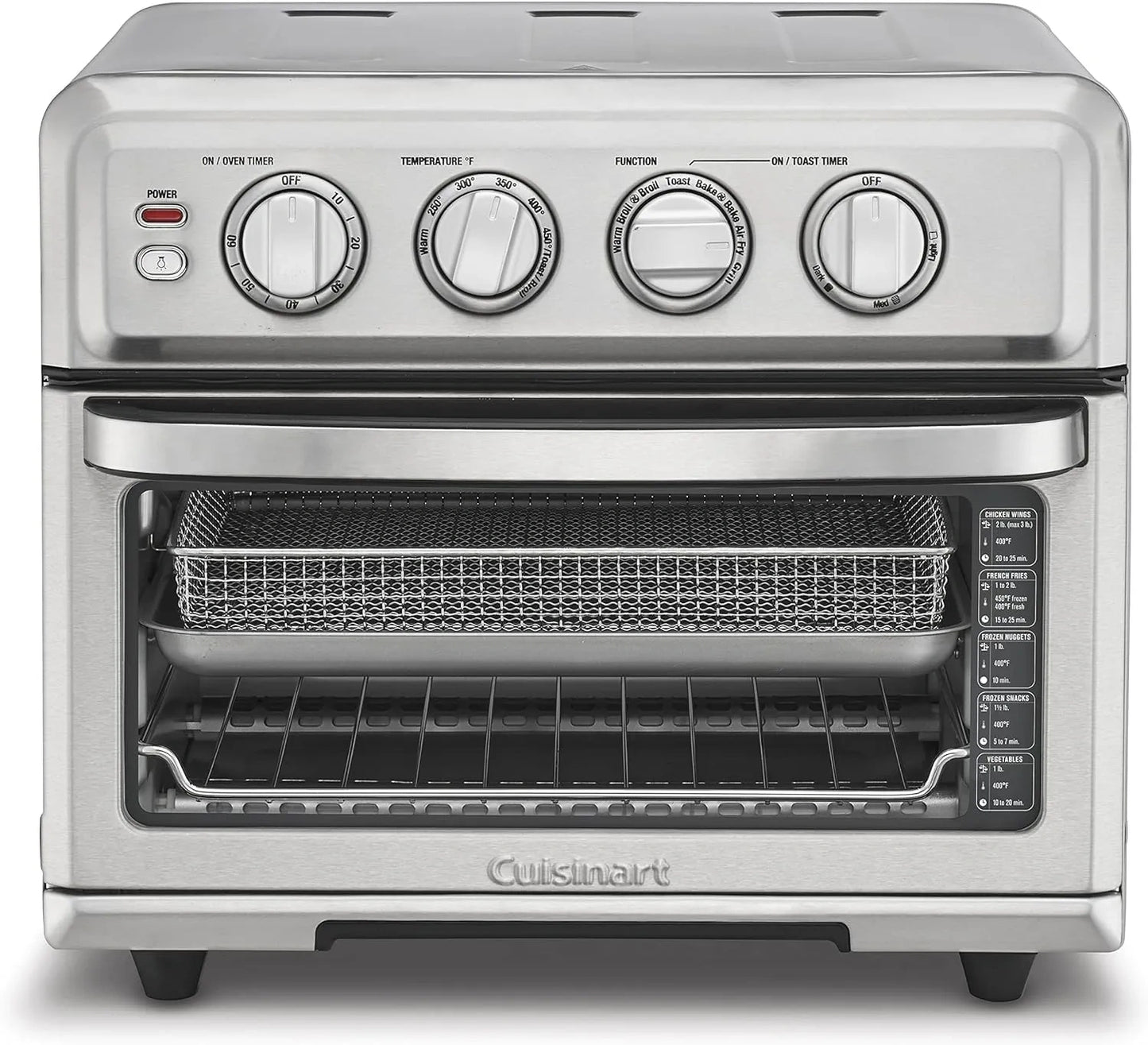 Cuisinart 0.6 Cu. Ft. Air Fryer Toaster Oven with Grill