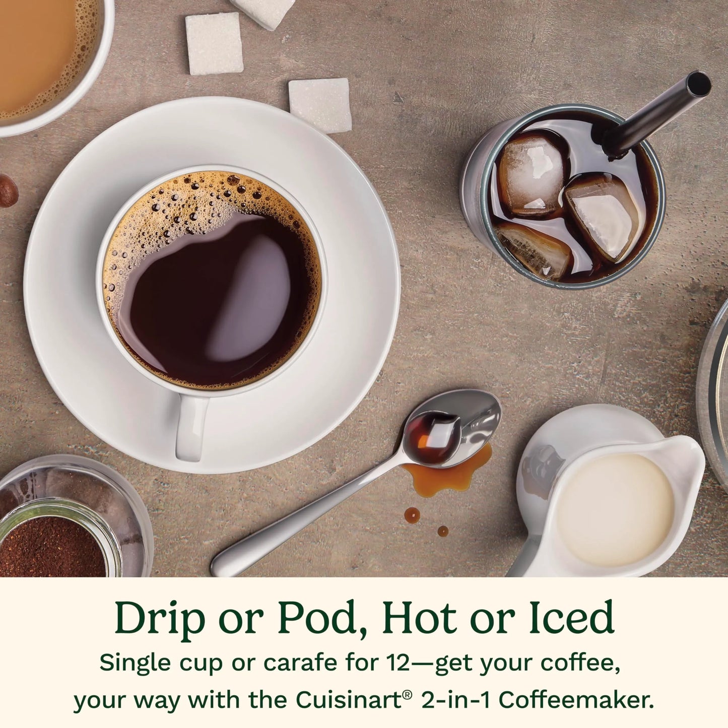 Cuisinart 12 Cup 2-In-1 Coffee Center Coffeemaker