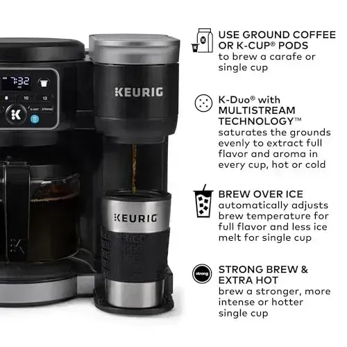 Keurig K-Duo Single Serve & Carafe Coffee Maker