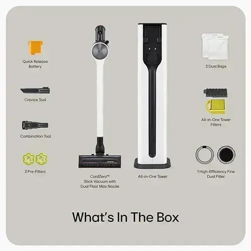 LG CordZero Cordless Stick Vacuum Cleaner with Auto-Empty Base