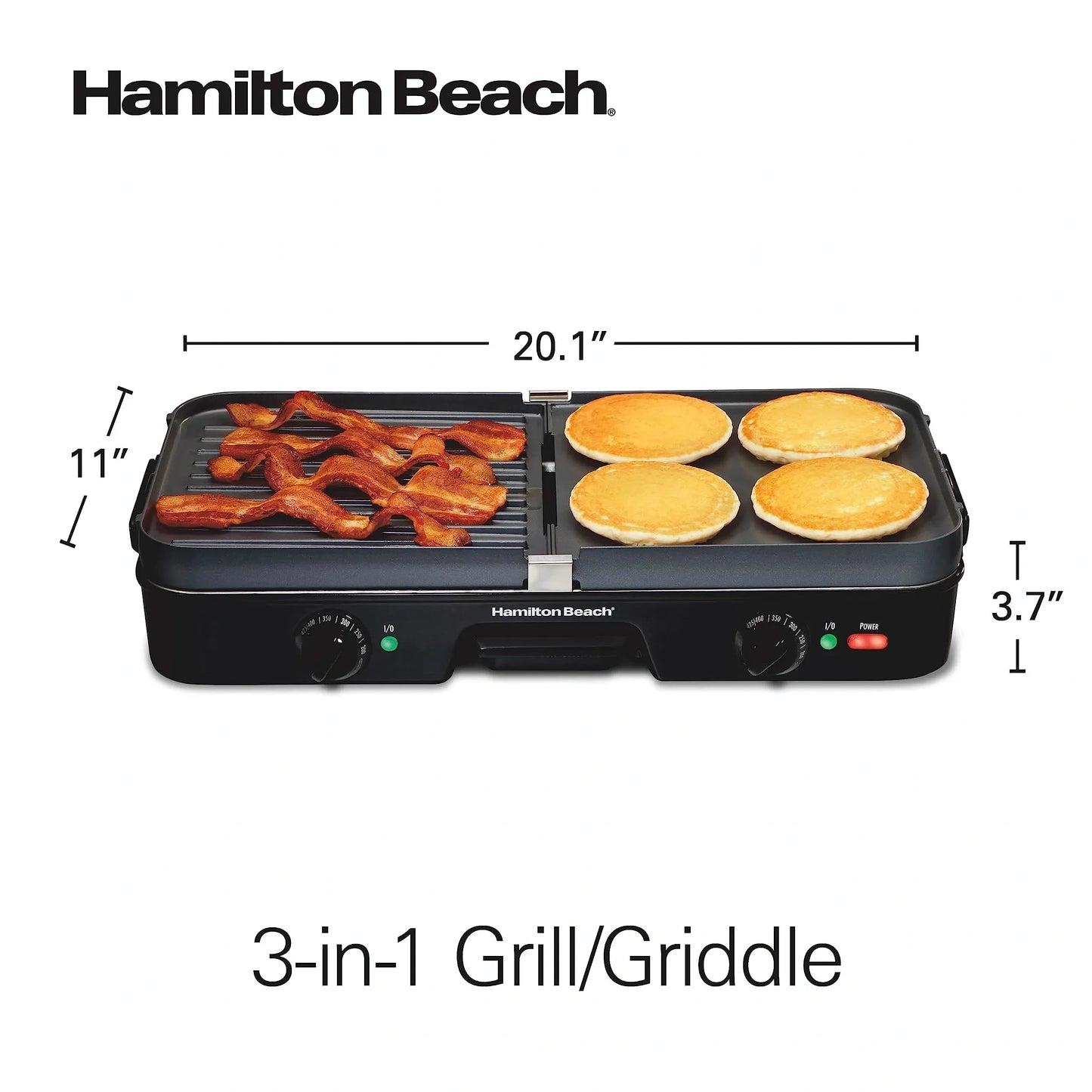 Hamilton Beach 3-in-1 Grill/Griddle