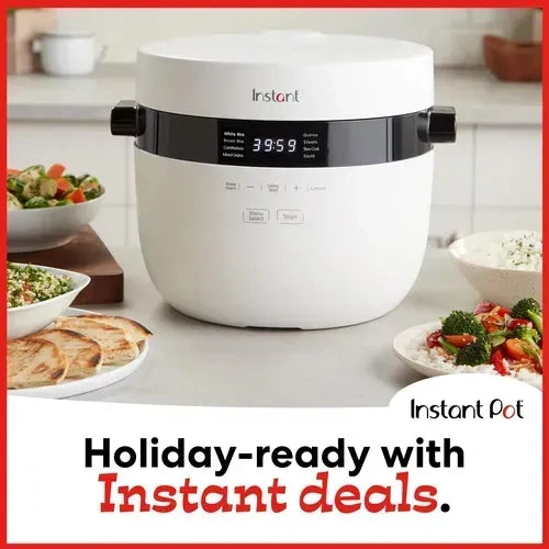 Instant Pot 20-Cup Rice and Grain with Carb Reducing Technology