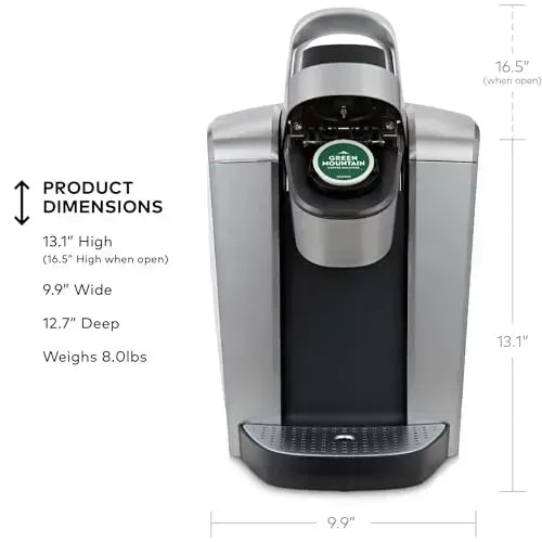 Keurig K-Elite Single Serve K-Cup Pod Coffee Maker, 8 to 12oz Brew Size