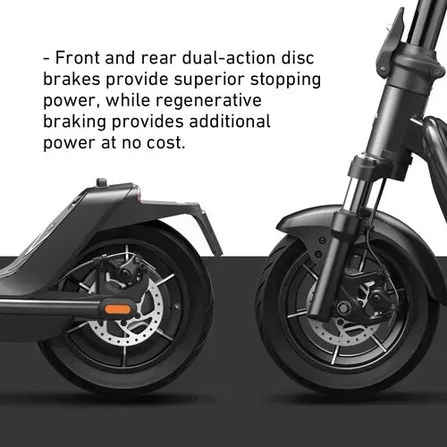 NIU KQi 300P Foldable Electric Kick Scooter w/ 30 Mile Max Range