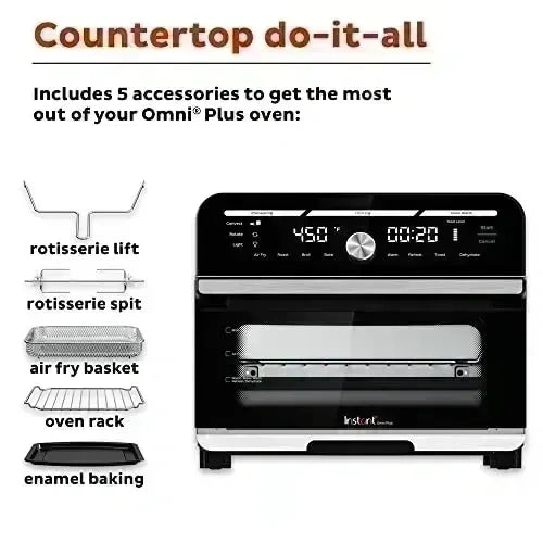 Instant Pot Omni Plus 19QT Toaster Oven & Air Fryer