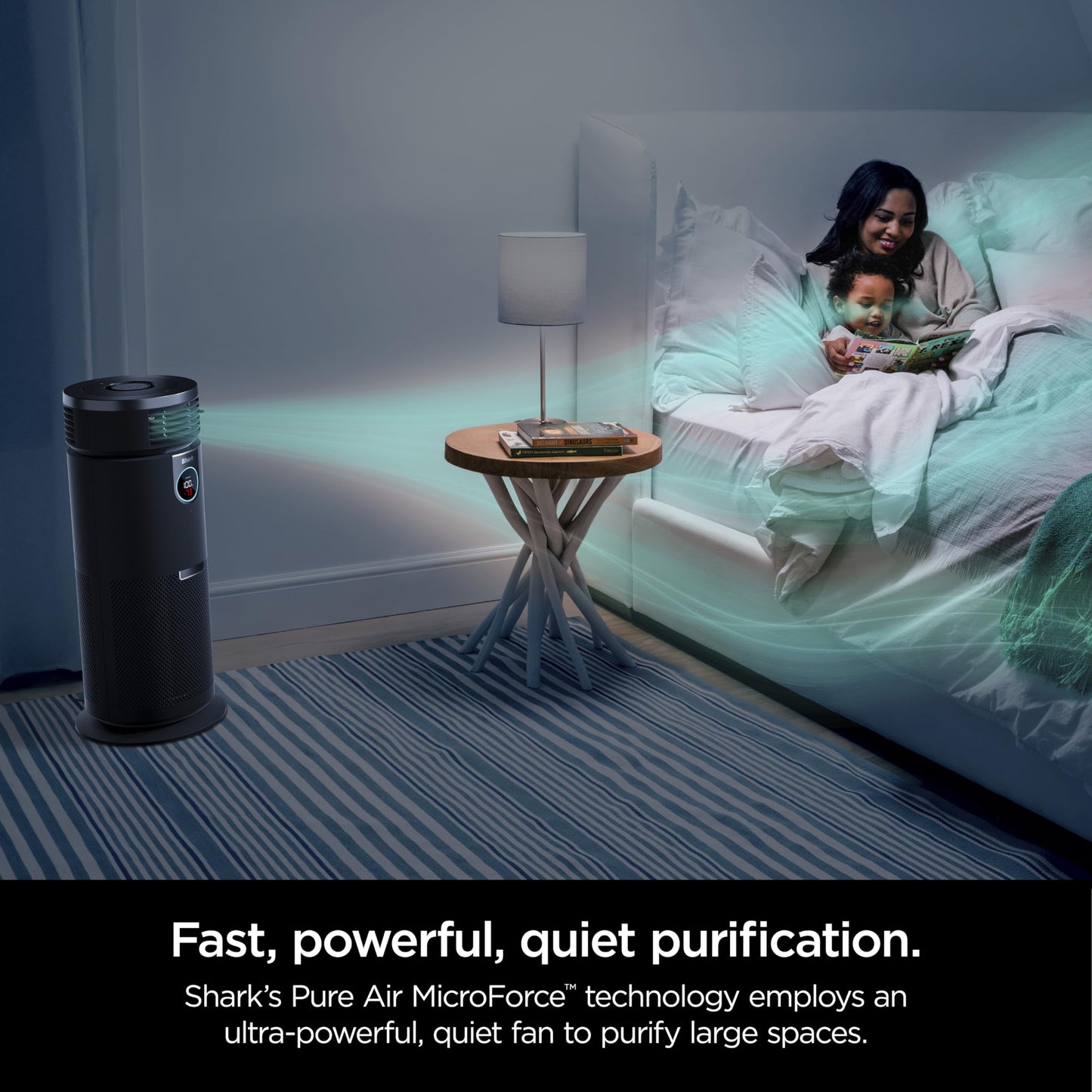 3-in-1 Max Air Purifier, Heater & Fan with NanoSeal HEPA