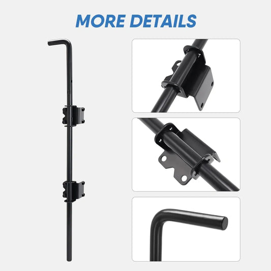 Cane Bolt Heavy Duty Gate Drop Rod 2 Pack (NEW)