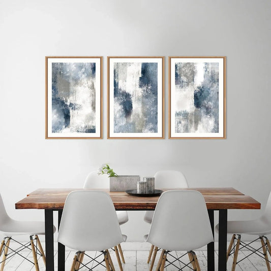 Framed Canvas Wall Art Set (NEW)