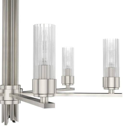 Hunter Gatz 6-light Large Chandelier (NEW)