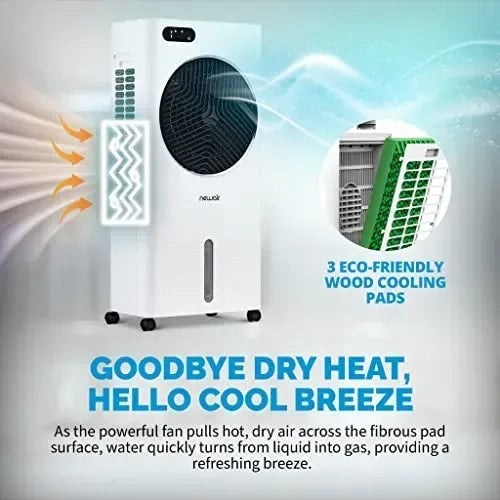 Newair Evaporative Air Cooler w/ CycloneCirculation