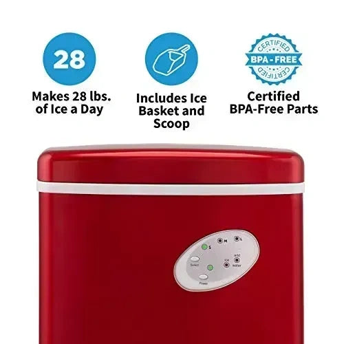 Newair Countertop Ice Maker with 3 Ice Sizes