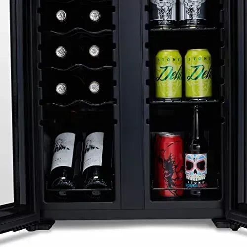 Newair Shadow Series Wine Cooler and Beverage Fridge