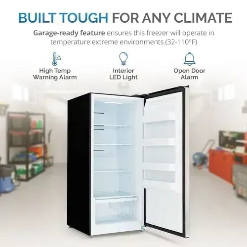 Newair Upright Freezer, Garage Ready Refrigerator, 13.8 cu. ft.