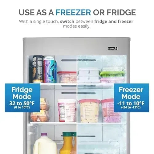Newair Upright Freezer, Garage Ready Refrigerator, 13.8 cu. ft.