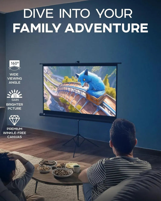 PropVue Projector Screen with Stand 60 inch (NEW)