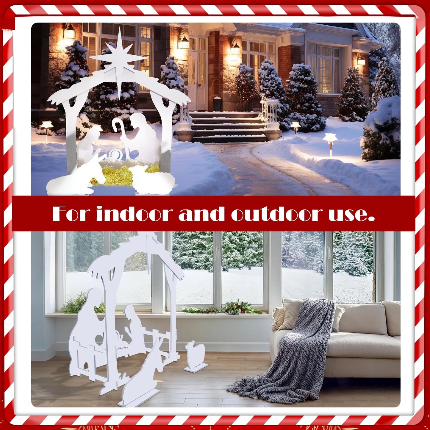 Outdoor Nativity Scene (NEW)