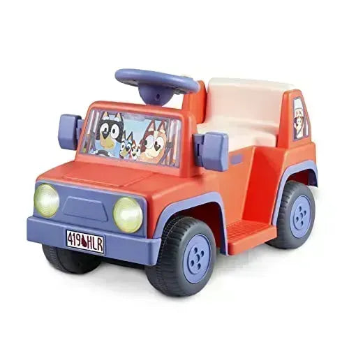 Bluey 6V Ride-On Car for Toddlers