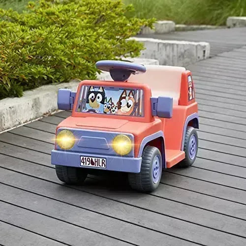 Bluey 6V Ride-On Car for Toddlers