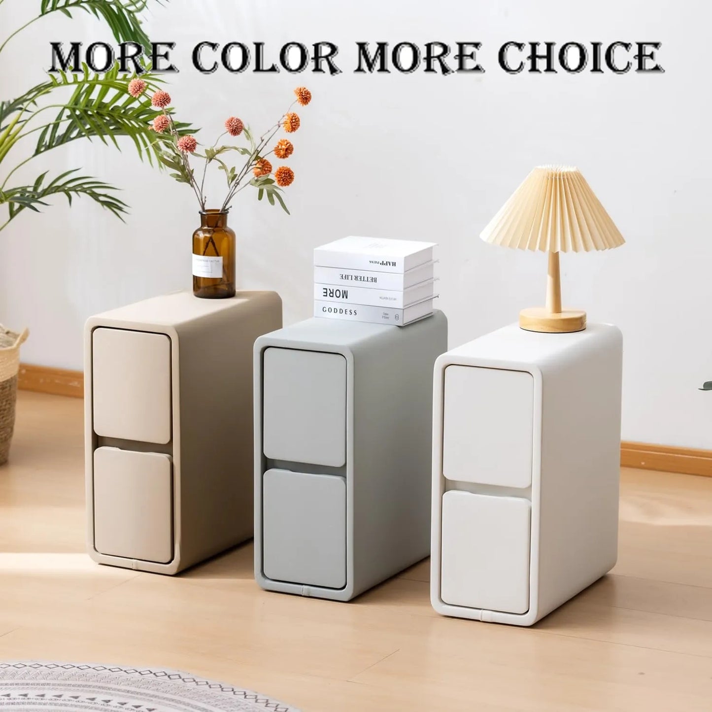 SOBIBO Narrow Nightstand (NEW)