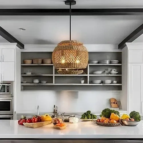 Rattan Pendant Light (NEW)