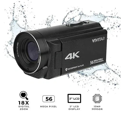 _Vivitar Pro 4K Digital Camcorder (NEW)