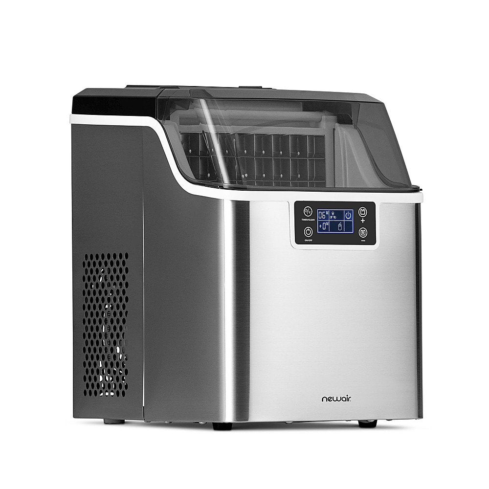 countertop-clear-ice-maker-nim045ss00-stainless steel-1