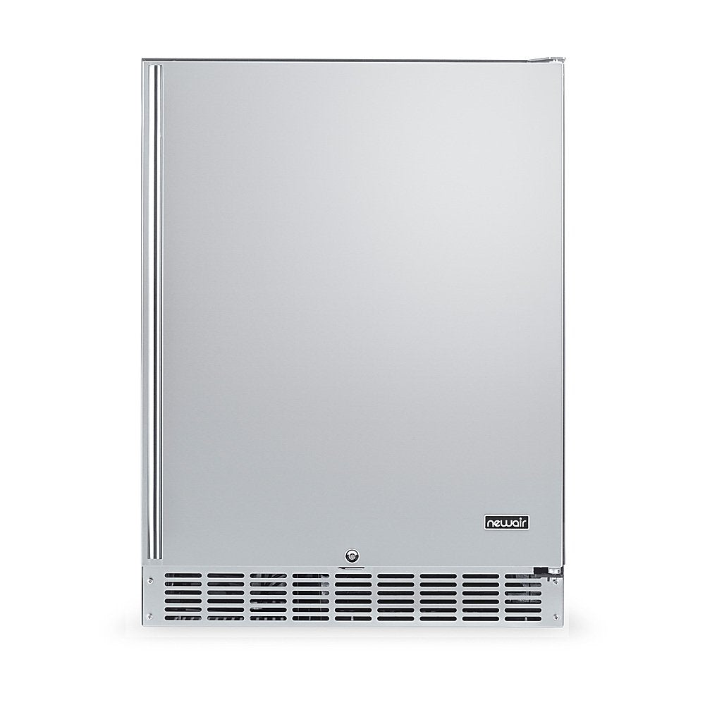 24"-built-in-outdoor-fridge-nof160-stainless steel-2