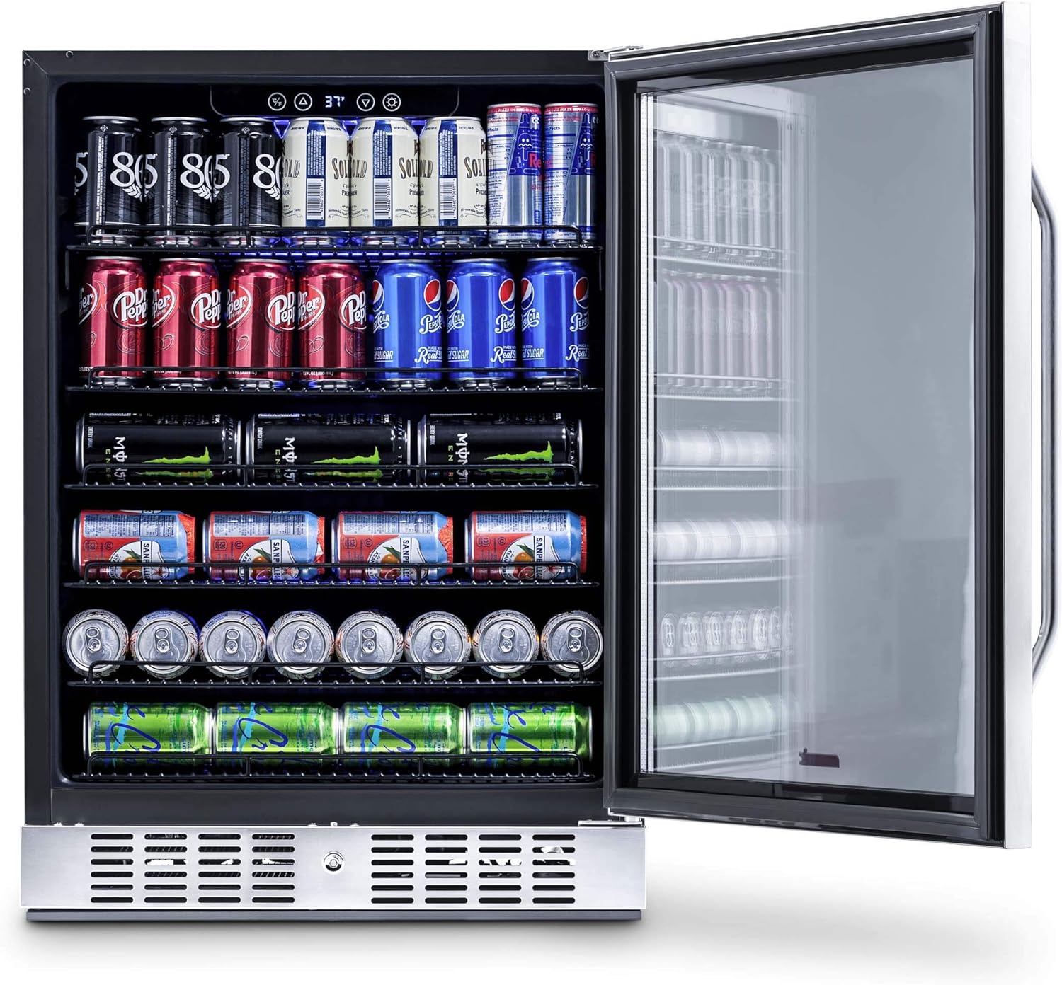 24"-beverage-cooler-abr-1770b-stainless steel-2