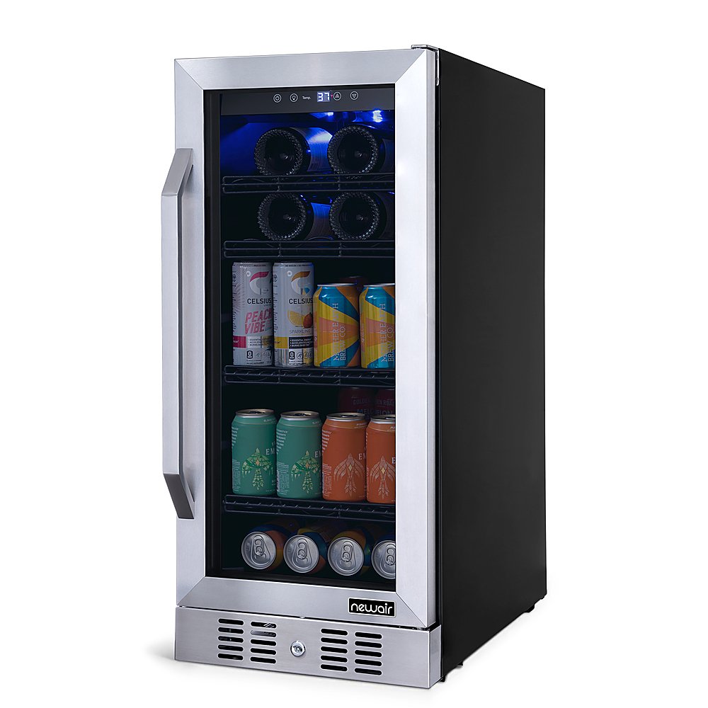 15”-flipshelf-bev-fridge-nwb060ss00-stainless steel-3