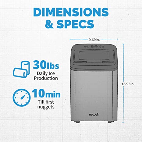 countertop-nugget-ice-maker-nim030-stainless steel-3