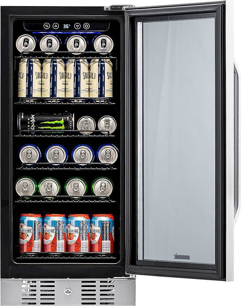 15”-built-in-beverage-fridge-abr-960-stainless steel-3
