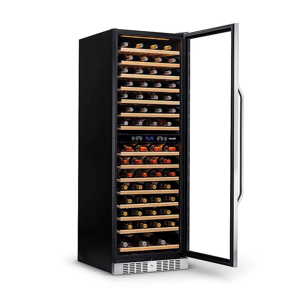 built-in-dual-zone-wine-fridge-awr-1600db-stainless steel-3
