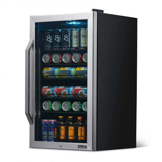 freestanding-beverage-fridge-ab-1200x-stainless steel-2