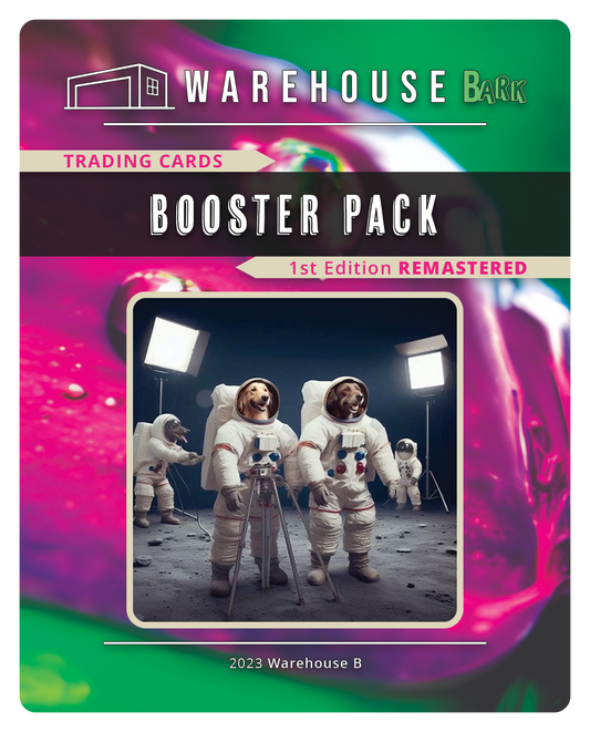 Warehouse Bark Trading Card Booster Pack (10 cards) - 1st Edition Remastered