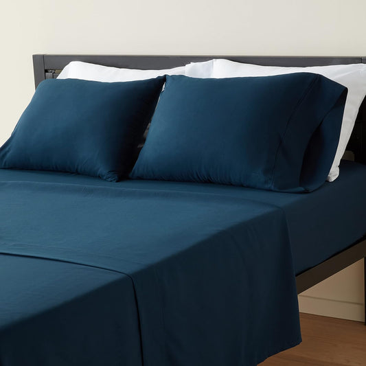 lightweight-super-soft-easy-care-microfiber-4-piece-bed-sheet-set-ss24-txl-nvbl-new-navy blue-1