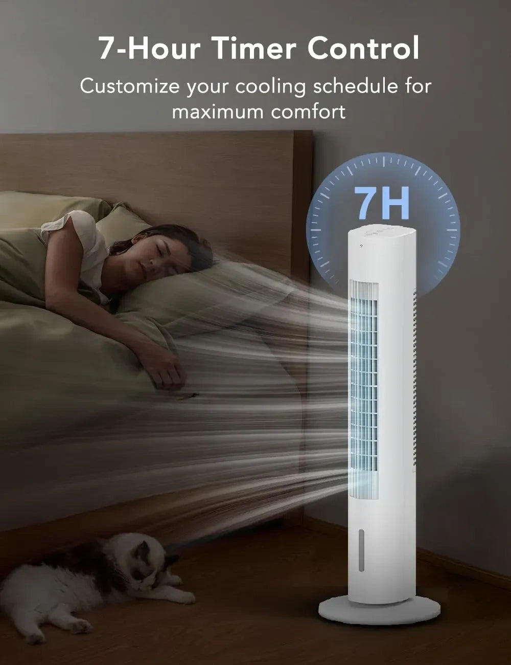 AIRTHRYL 3-in-1 50W Quiet Portable Air Conditioners with 3 Speed (NEW)