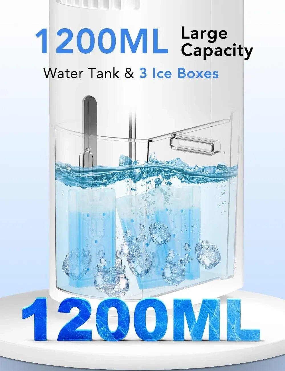 AIRTHRYL 3-in-1 50W Quiet Portable Air Conditioners with 3 Speed (NEW)