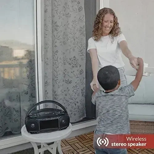 AIWA Portable Media Boombox Speaker (NEW)