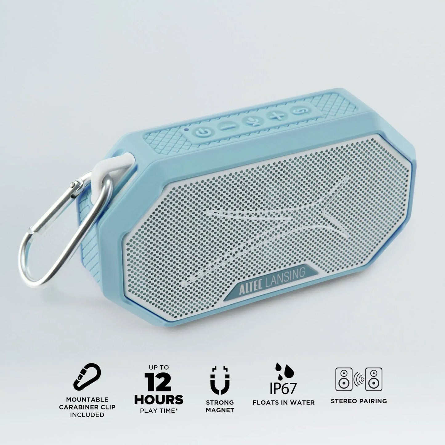Altec Lansing HydraMini 2.0 Bluetooth Speaker (NEW)