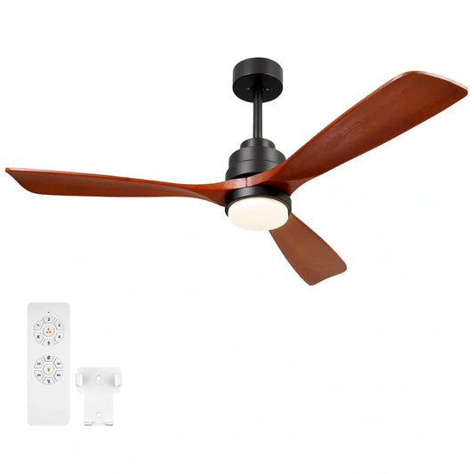 Wood Ceiling Fan with Light (NEW)