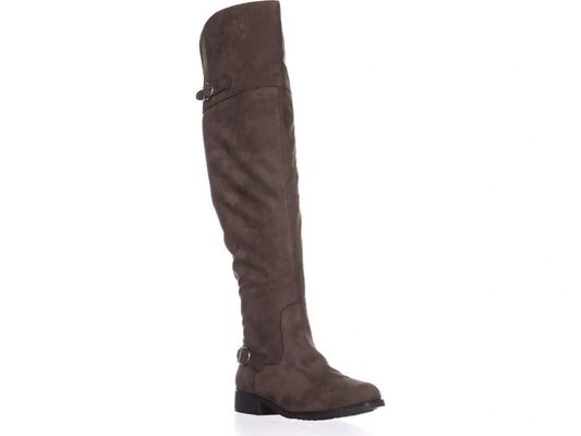 American Rag Womens Adarra Wide Calf Riding Boots Taupe 6.5 Medium (B M) (NEW)