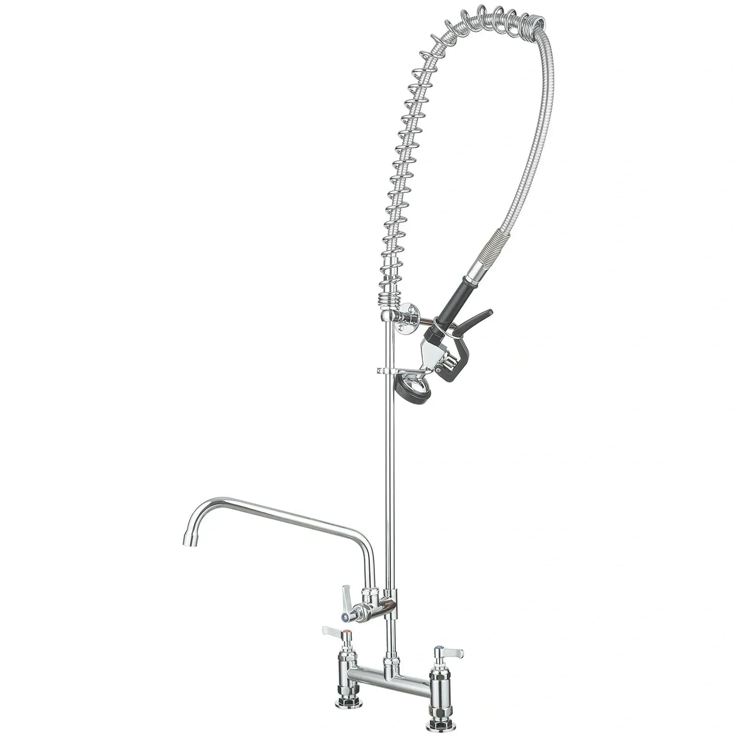 BATHFINESSE Commercial Faucet with Sprayer (NEW)